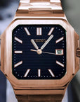 Black Dial with Rose gold band