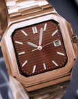 Brown Dial with Rose Gold Dial