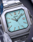 Tiffany Blue dial with SIlver band