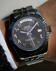 Grey Arabic dial with grey band