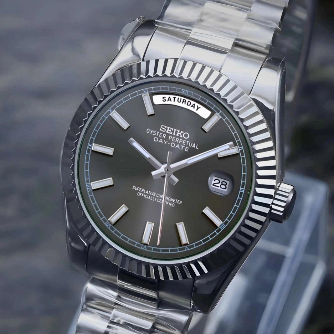 Day date Grey Dial with Gray Band