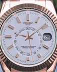 White Rose Gold Dial with Band