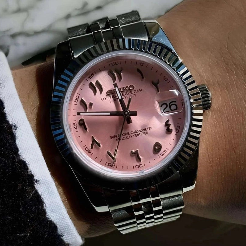 SUNBRUST Pink dial with Band