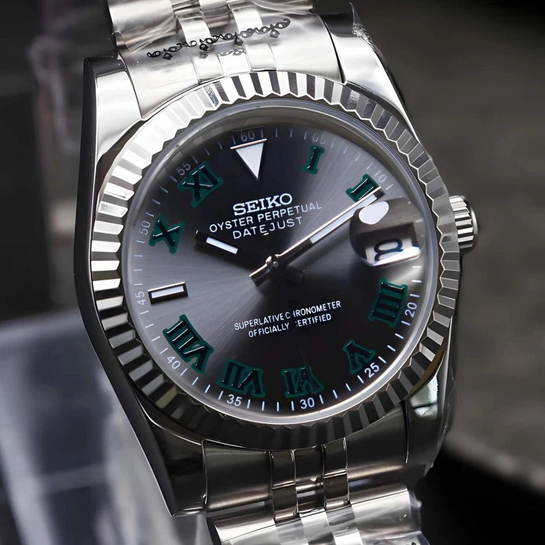 Silver Dial with Band