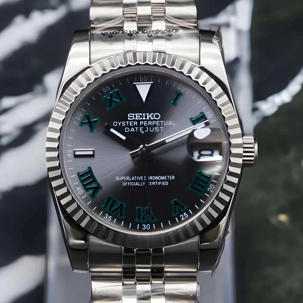 Silver Dial with Band