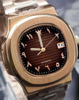 Brown Dial with Rose gold Dial
