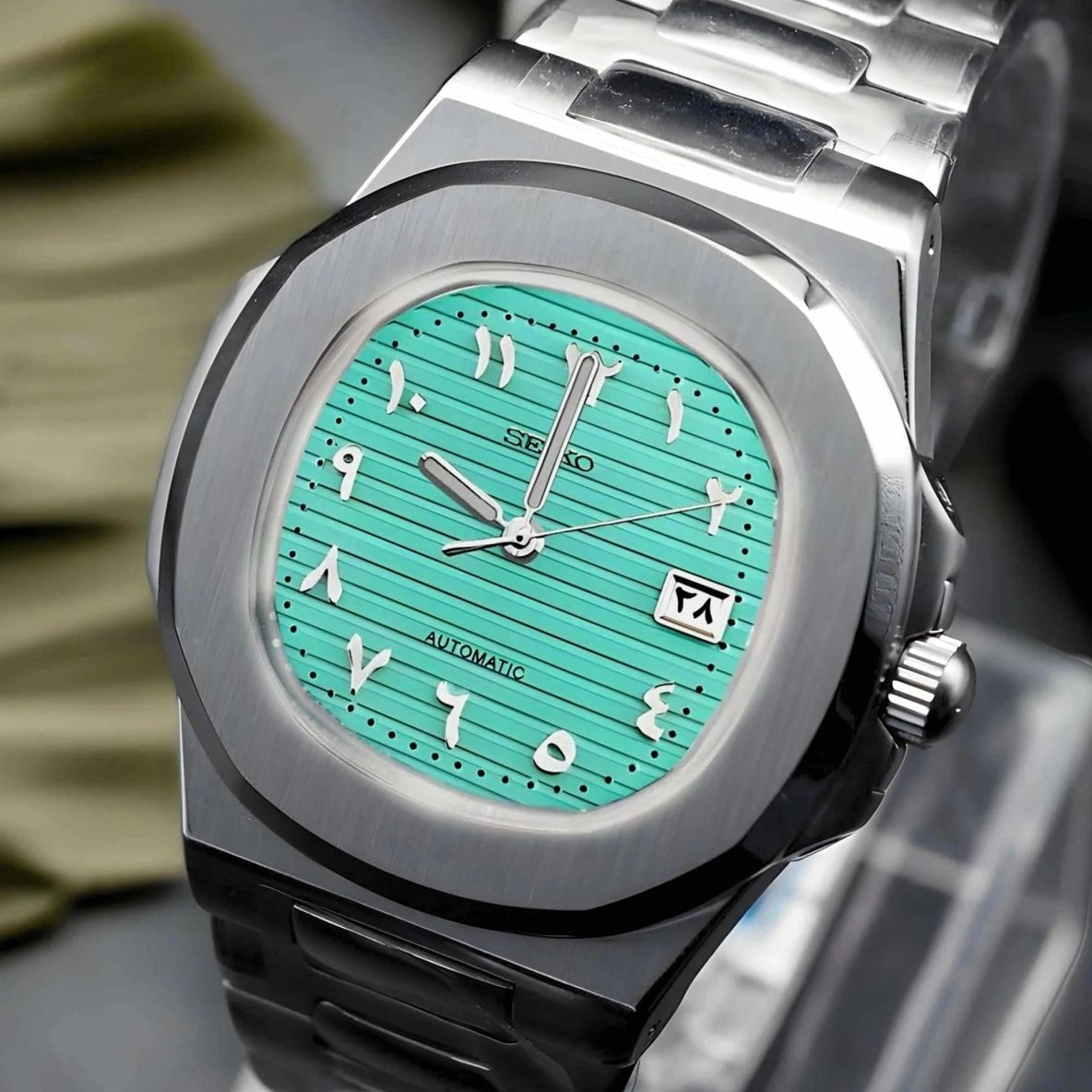 Tiffany Blue Dial with SIlver band