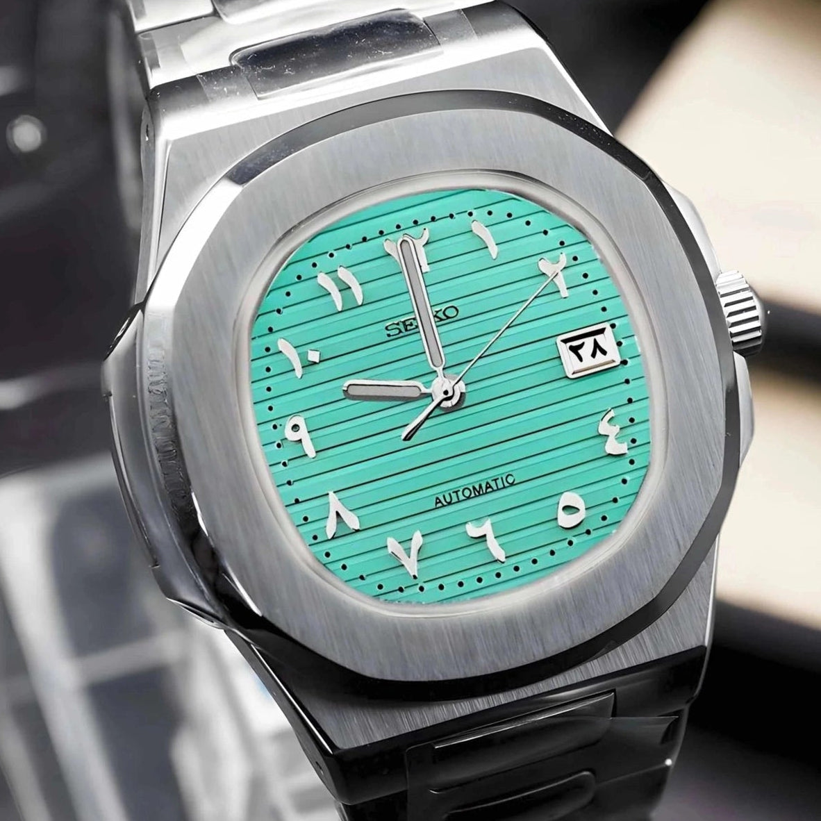 Tiffany Blue Dial with SIlver band