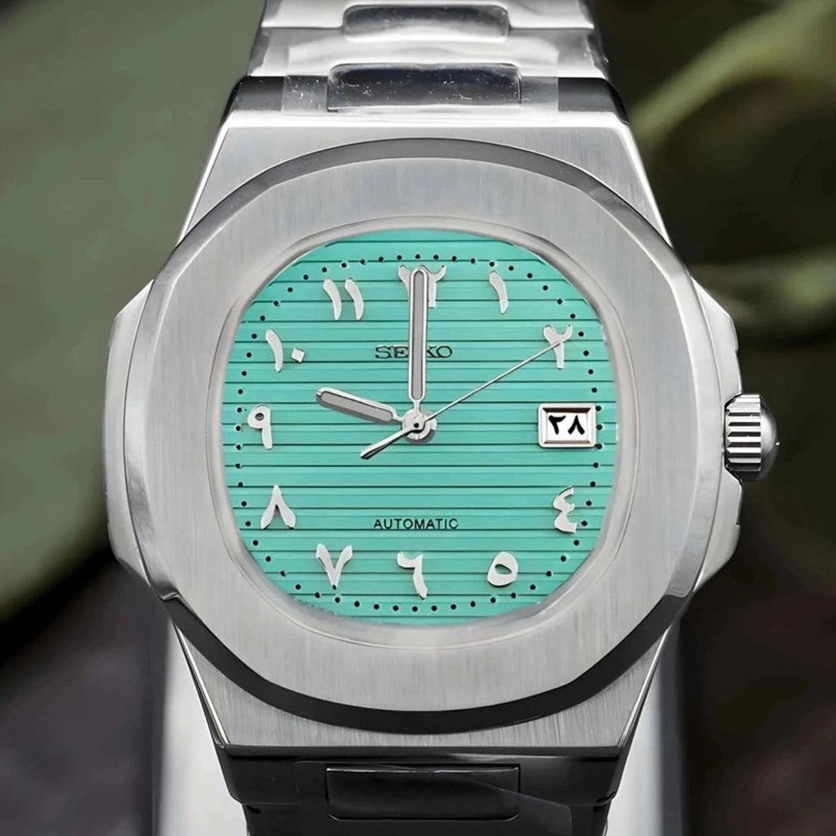 Tiffany Blue Dial with SIlver band