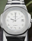 Arabic White dial with silver band