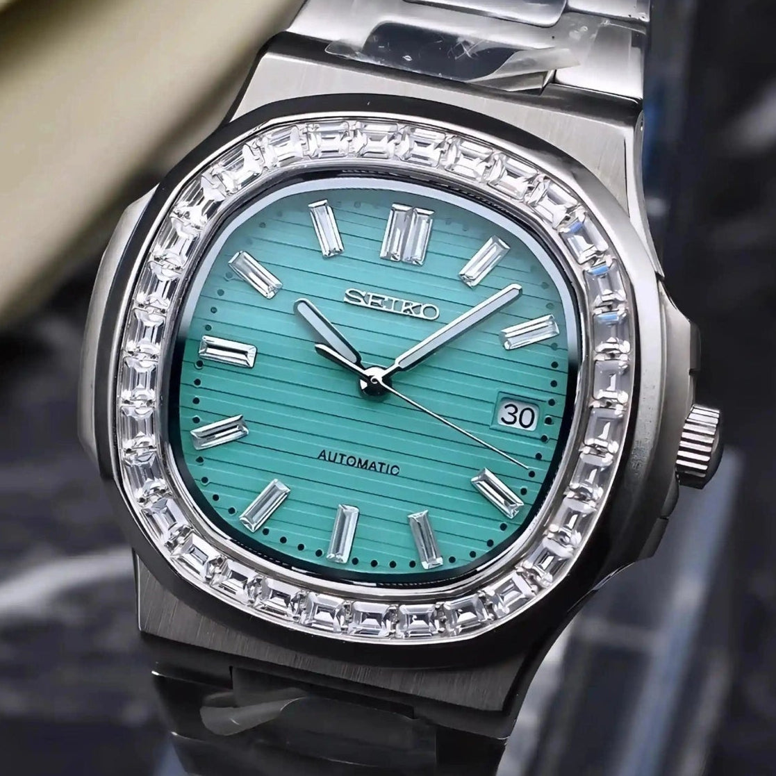 Tiffany Blue dial with Silver band
