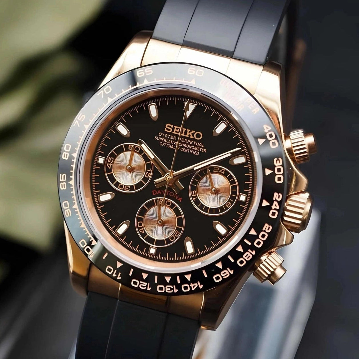 Seiko Mod Chronograph | Meca Quartz Daytona Mods