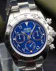 seitona mode blue arabic dial with steel band