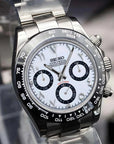 seitona white arabic dial with steel band