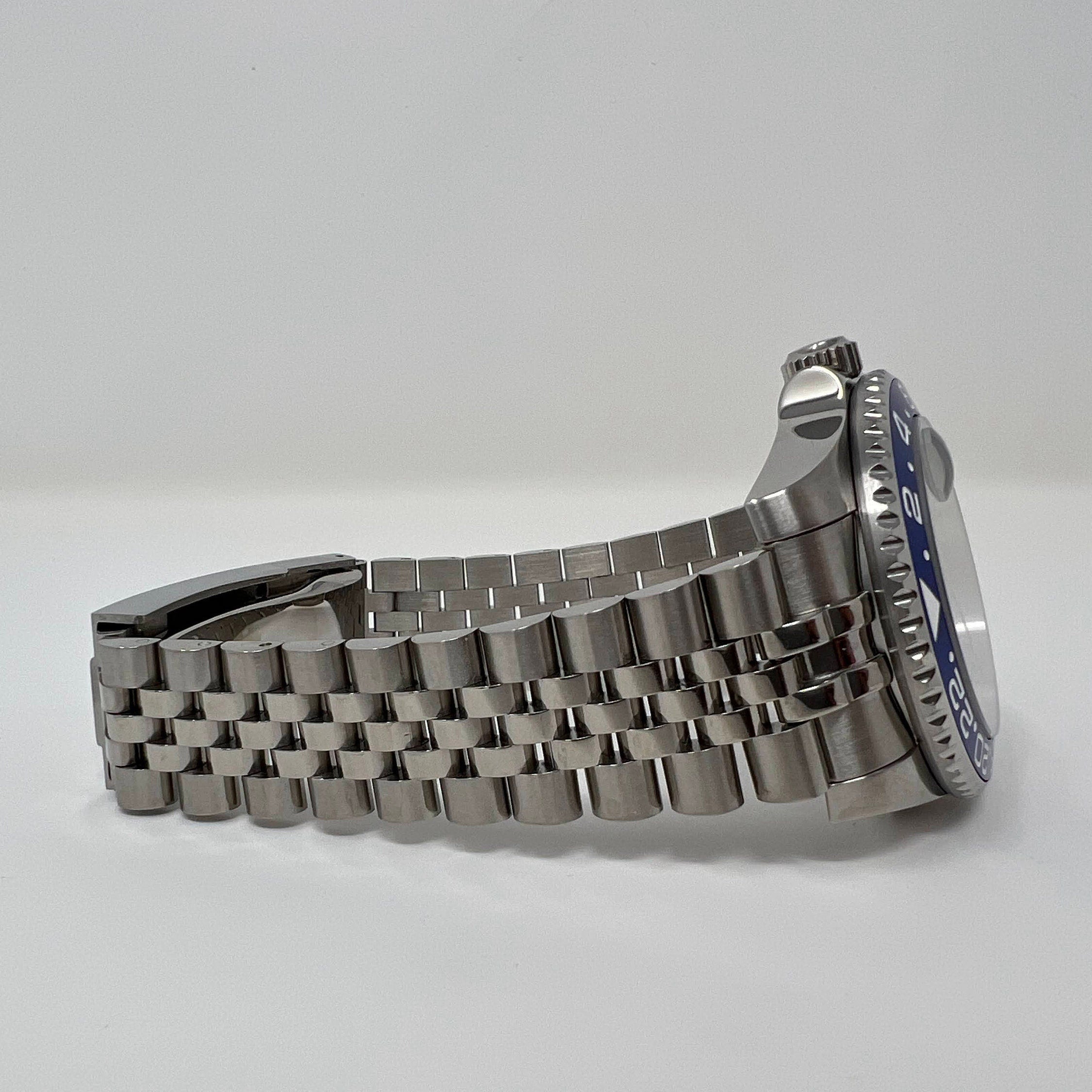 nh35 modカスタム　ペプシ Pepsi GMT | Watch Mod | Mod | Stainless Steel Sport Watch