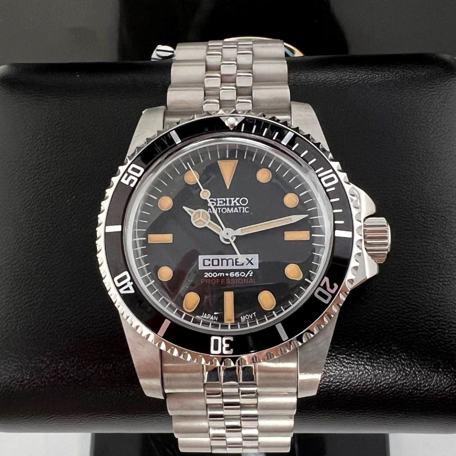 Seiko Submariner - Comex Vintage Style Diver | Beautiful Domed Crystal on Jubilee | 39.5mm | Milsub | Military Sub | Vintage Sub | Diving