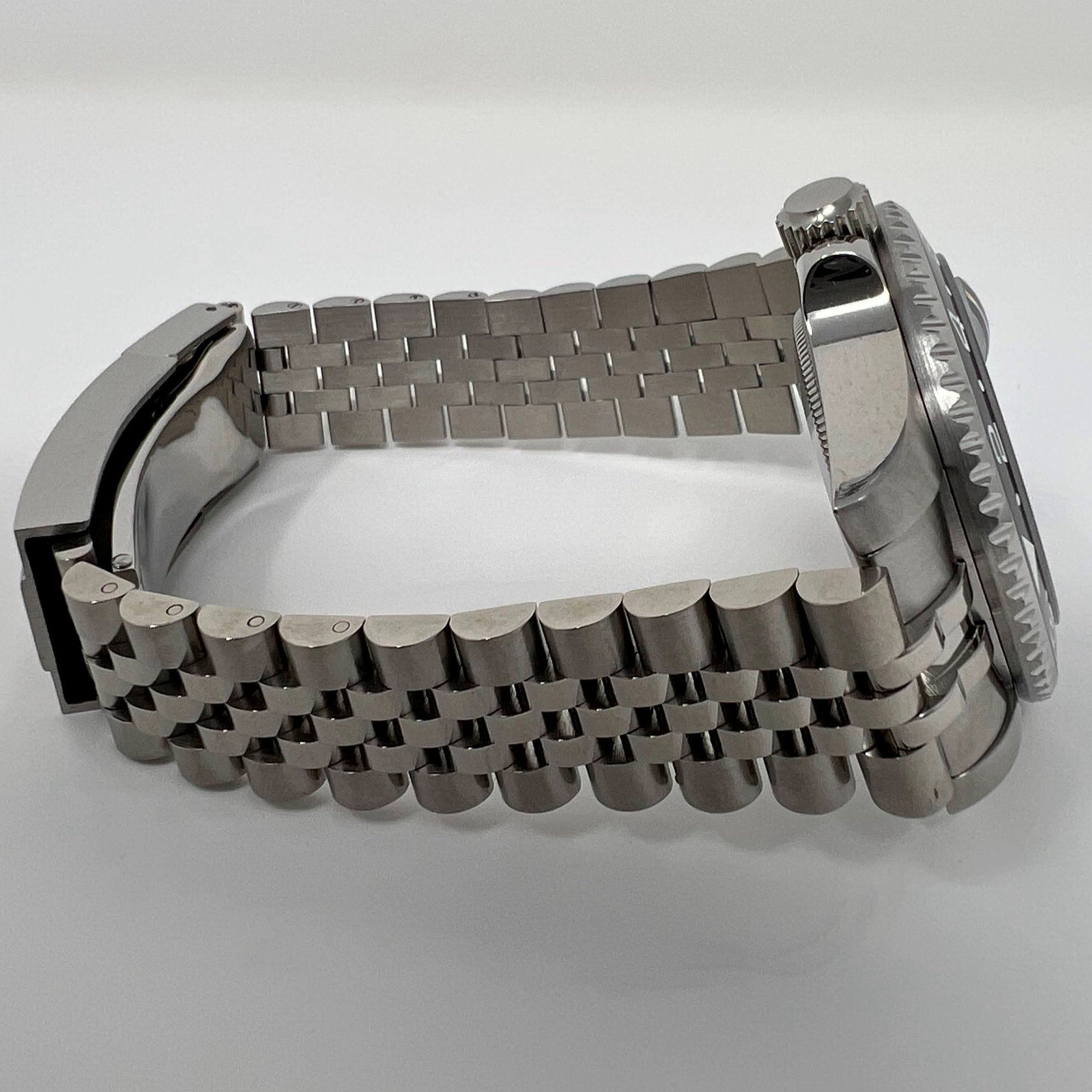 Seiko Coke - Stainless Steel Sport Watch | Custom Mod | Seiko Mod | Men&#39;s Watch | GMT | Watch Mod | Submariner | NH35 | Sapphire Crystal