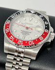 Seiko Polar White Coke GMT | Stainless Steel Sport Watch | Sapphire Crystal on Jubilee Bracelet | Seiko Mod | Watch Mod | Custom Watch