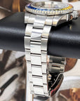 Seiko Rainbow 2023 | Stainless Steel with Sapphire Crystal | Oyster Steel Bracelet with Rainbow Jewel Bezel | Bust Down | Watch Mod | Bling