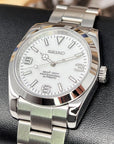 Seiko Blizzard - White Explorer - 36 / 39 mm - Stainless Steel - Automatic Watch - Sport Watch - Automatic Watch - Mens Watch
