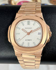 Seikonaut - White on Rose Gold - Modern Automatic Watch with Sapphire Crystal