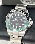 Seiko Sprite - True GMT 4 Hand | NH34 Automatic | Green and Black | 40mm Stainless Steel | Mechanical | Riddler | Joker | Master II |