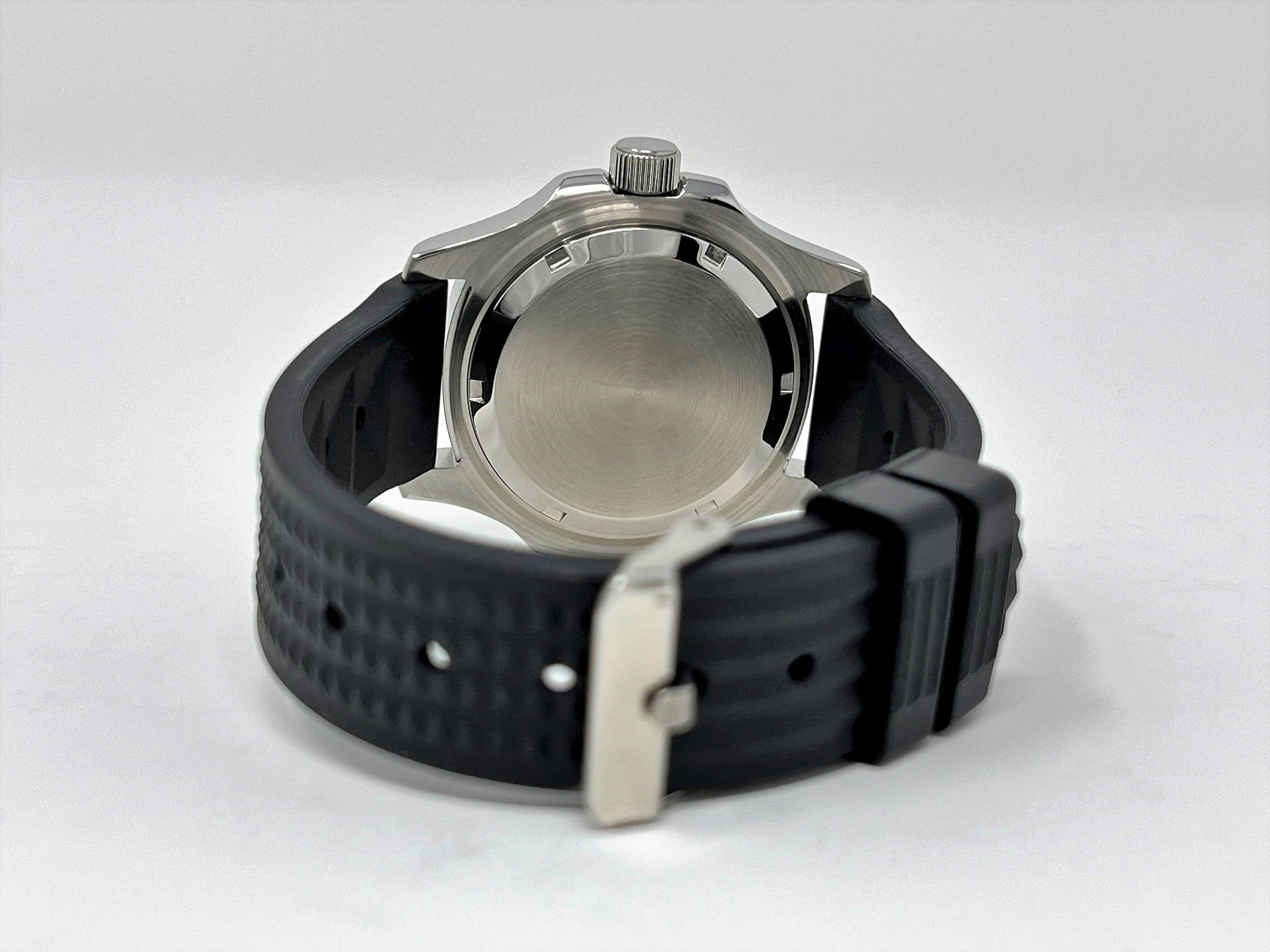 Seikonaut Luxury Modern Diver - Seiko Mod | Seiko Turtle Dial | NH36 Day Date Automatic | Black Dial | Rubber| Sport Watch | Men&#39;s Watch