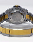Seiko Black and Gold Submariner Mod | Two Tone | Sapphire Crystal | Steelsport Watch Mod | Ceramic Bezel | Custom | Yellow Gold Sub | Bluesy