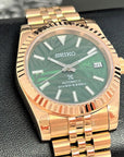 Seiko Palm Green Rose Gold Datejust | 36mm or 39mm | Fluted Bezel | Jubilee | Date | NH35 | Seiko Mod | Watch Mod | Custom Watch