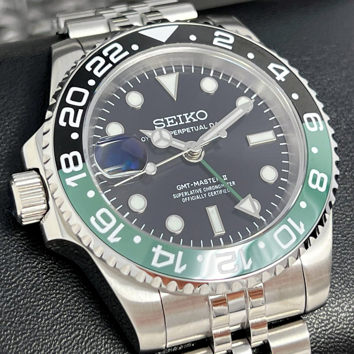 Riddler Watch Seiko Sprite GMT | 4-Hand Left-Hand Automatic | Riddler | South Paw