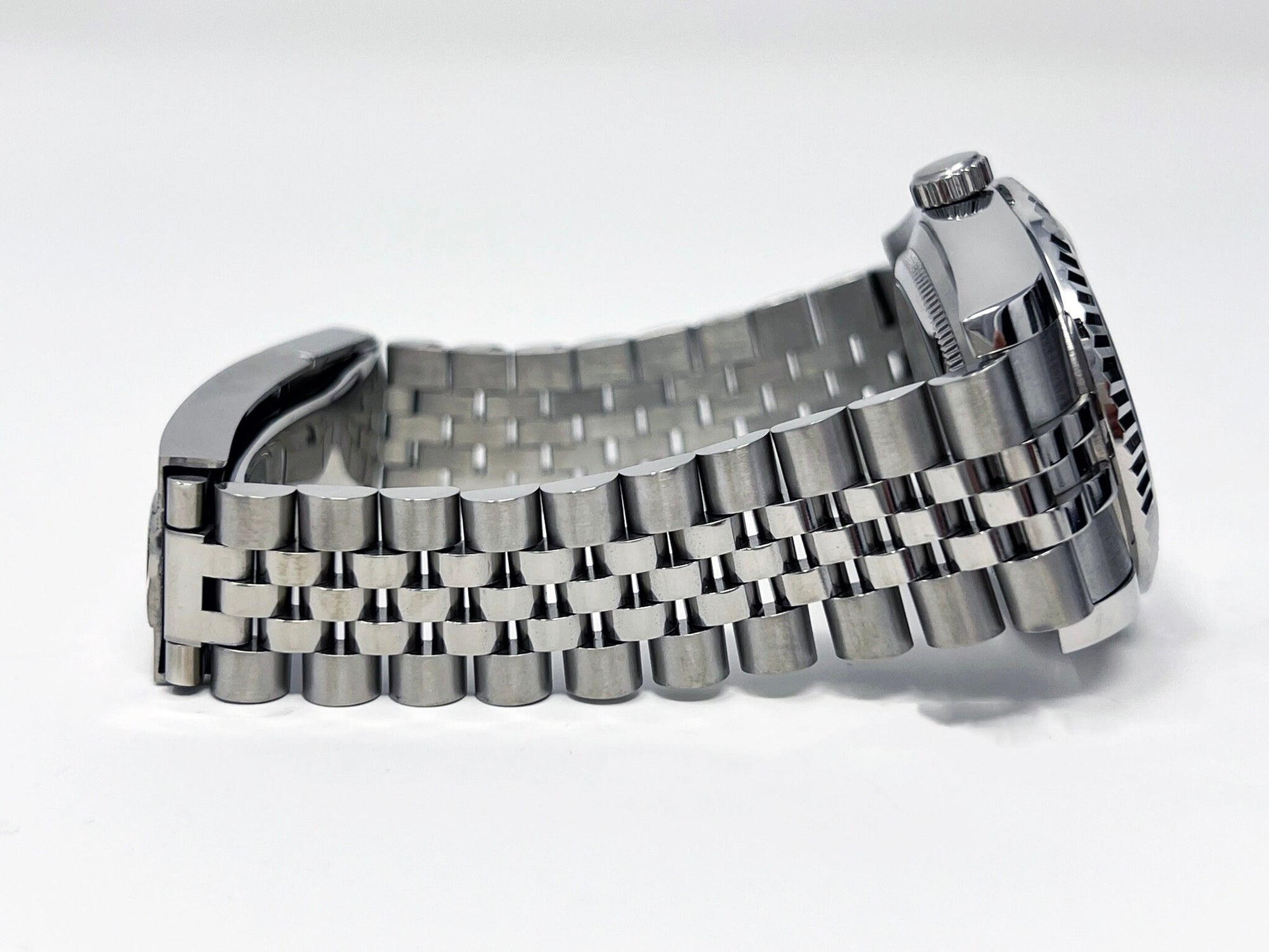 Seiko Luxury Black Datejust 36mm | Fluted Bezel | Jubilee | Date | NH35 | Seiko Mod | Watch Mod | Custom Watch | Prospex | DJ36 | Automatic