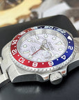 Seiko Meteorite GMT | 4 Hand Automatic Movement NH34 | Pepsi | 41mm | Multi Timezone  | Automatic Custom Watch | NH35 NH36 | Blue Red White