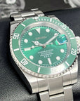 Seiko Hulk Submariner - Green Sunburst Green Bezel | Stainless Steel | Sapphire Crystal | NH35 Movement | Custom Build Seiko Mod | Watch Mod