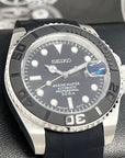 Seiko Yachtmaster 2023 | Stainless Steel | Men's Watch | Dive Watch | Rubber Strap | Seiko Mod | Custom Mod | Watch Mod | Diver| Cyclops