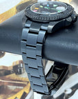 Seiko Stealth Rainbow Dial 2023 | Black with Sapphire Crystal | Oyster Steel Bracelet | Colorful Indices | Color | Lightning | Watch Mod