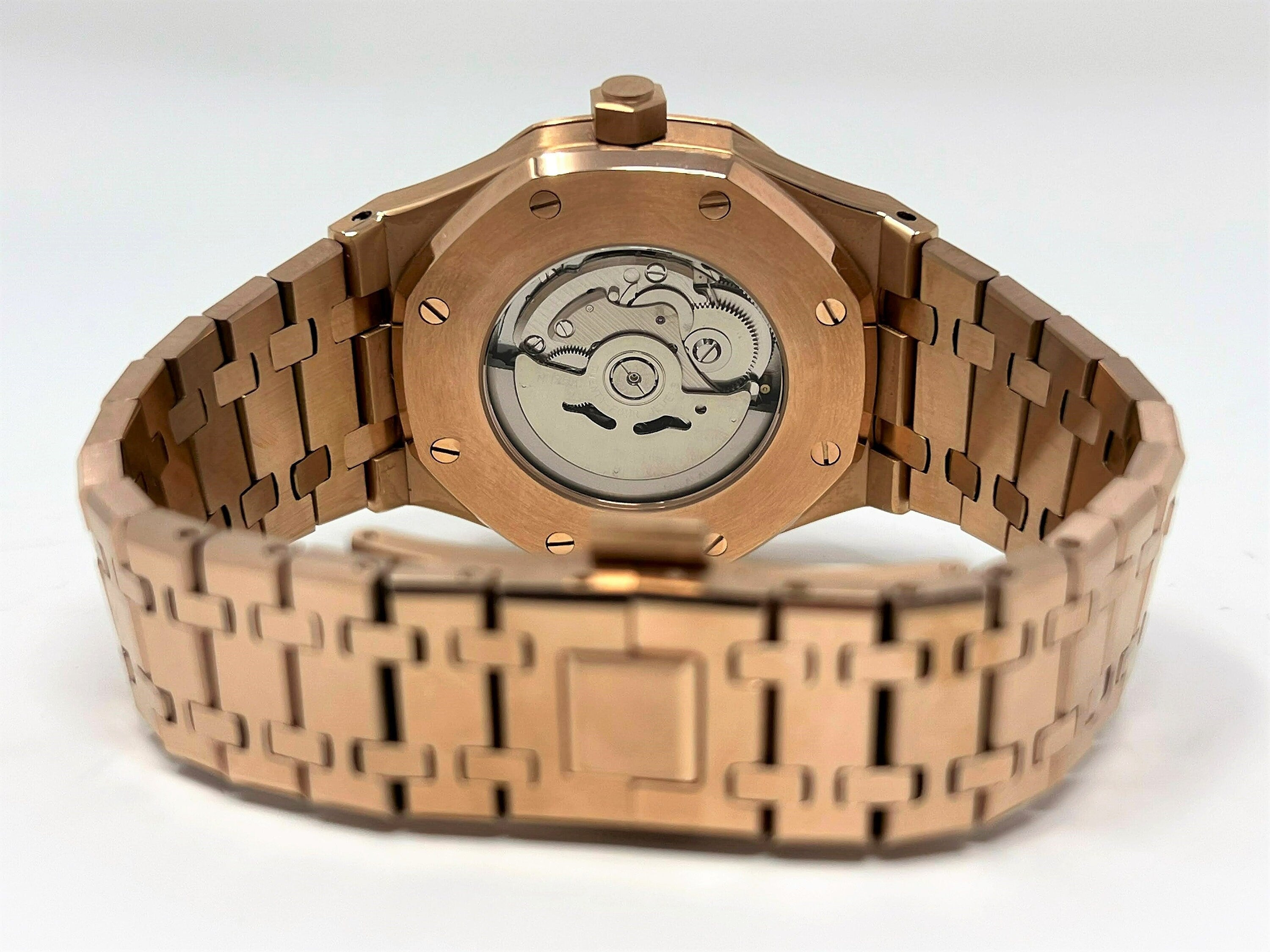 Seikoak Rose Gold Dress Watch | Black Dial | NH35 Automatic