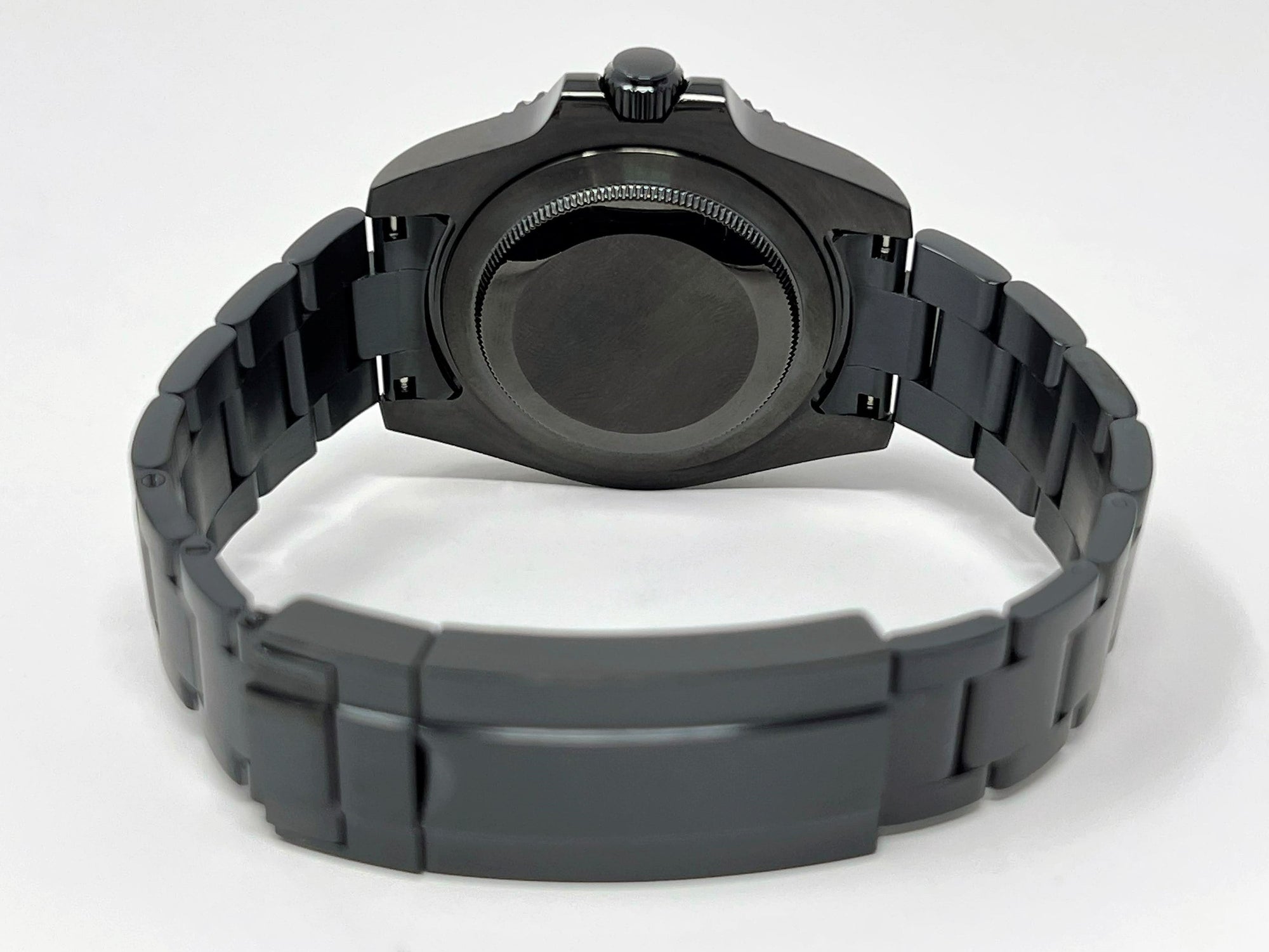 Seiko Stealth Rainbow Dial 2023 | Black with Sapphire Crystal | Oyster Steel Bracelet | Colorful Indices | Color | Lightning | Watch Mod