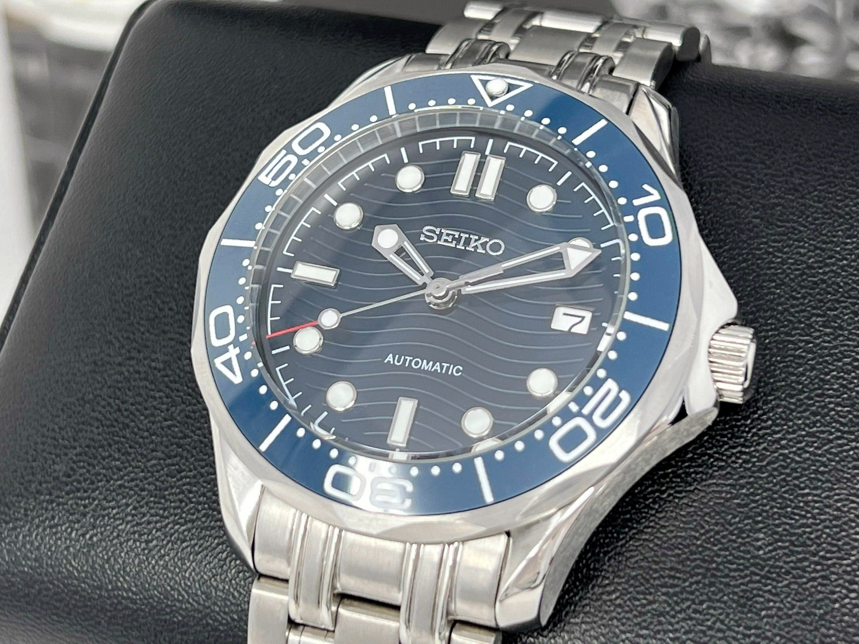 Custom Seamaster Build NH35 Automatic Watch Seiko Mod Watch Mod Watches by Andrew