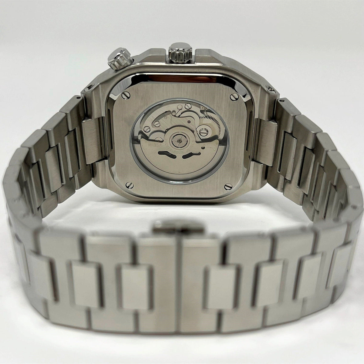 Custom Square Watches Custom Modern Square Watch | Luxury NH35 Automatic | Seiko Mod