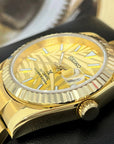 Seiko Palm Gold on Gold Datejust | 36mm | Fluted Bezel | Jubilee | Date | NH35 | Seiko Mod | Watch Mod | Custom Watch