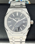 Seikoak 2023 - Modern Stainless Steel - Luxury Dress Watch - Blue or Black Dial
