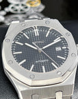 Seikoak 2023 - Modern Stainless Steel - Luxury Dress Watch - Blue or Black Dial