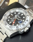 Seiko Explorer II - NEW 4 Hand GMT 2022 - NH34 - Black Dial - 41mm - Stainless Steel - Automatic Watch - Custom Build - Ready to Ship!