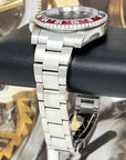 Seiko Pepsi Full GMT - Left Hand | Blue and Red | NH34 movement | 41mm | Timezone | Automatic Custom Watch | Watch Mod | Destro | South Paw
