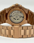 Seikonaut - White on Rose Gold - Modern Automatic Watch with Sapphire Crystal