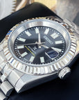 Seiko Luxury Black Datejust 39mm | Fluted Bezel | Jubilee | Date | NH35 | Seiko Mod | Watch Mod | Custom Watch | Prospex | DJ39 | Automatic
