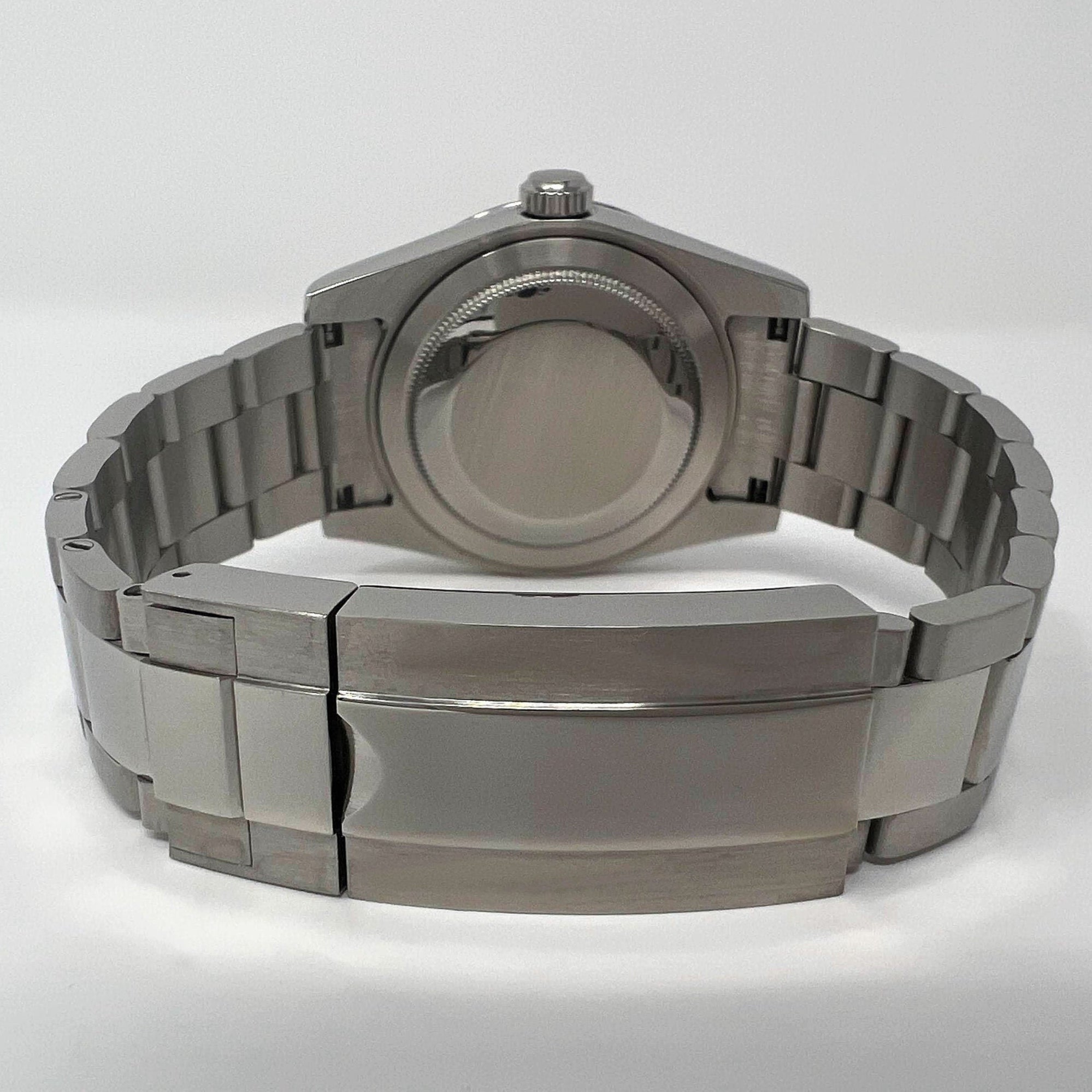 Custom Baby Blue Explorer | Stainless Steel Watch | 39mm