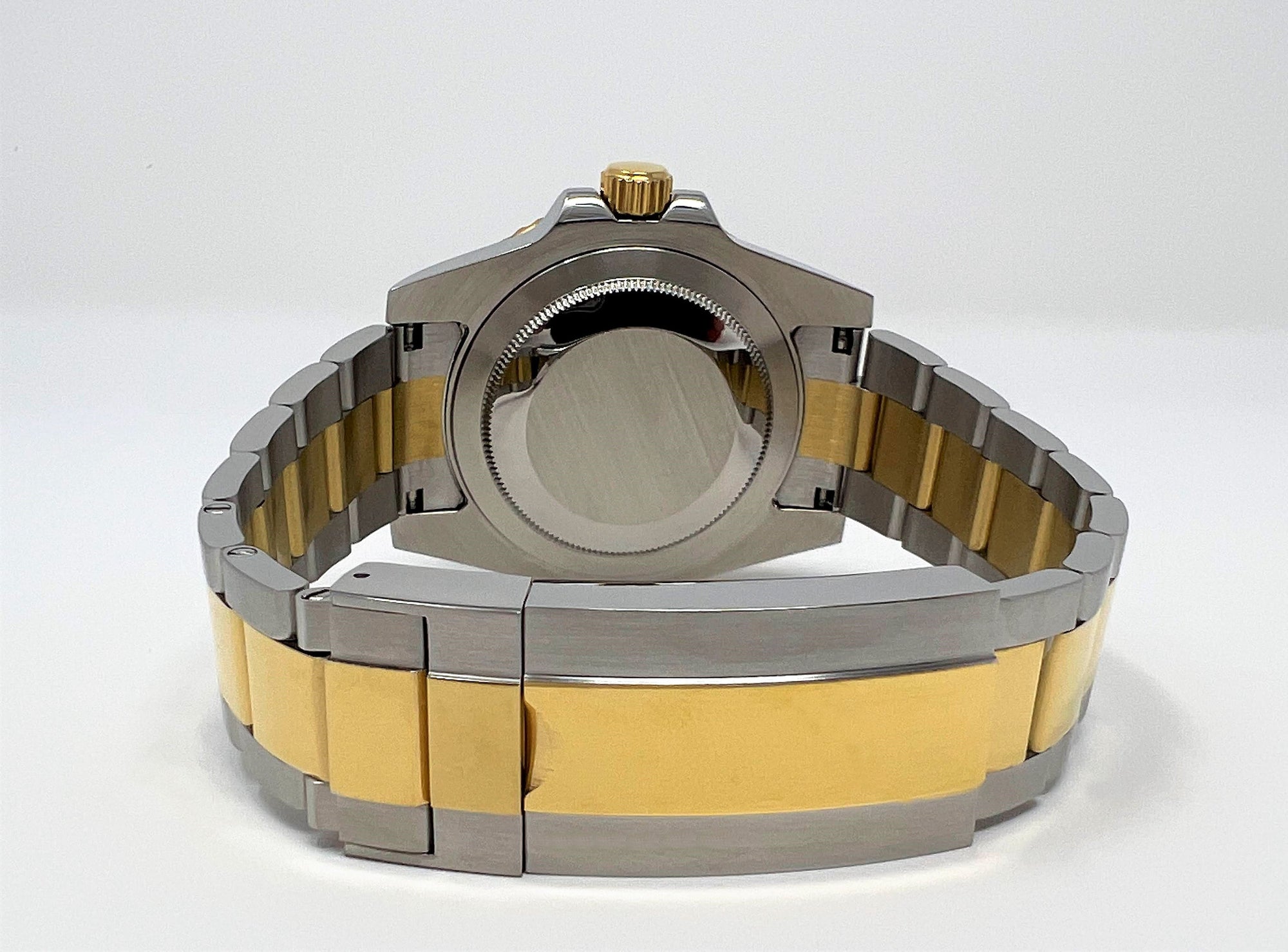 Seiko Submariner Date Two Tone Bluesy Ocean Pearl Dial - Sapphire Crystal - 40mm - Steelsport Ceramic Bezel -Watch Mod | Modded Watch