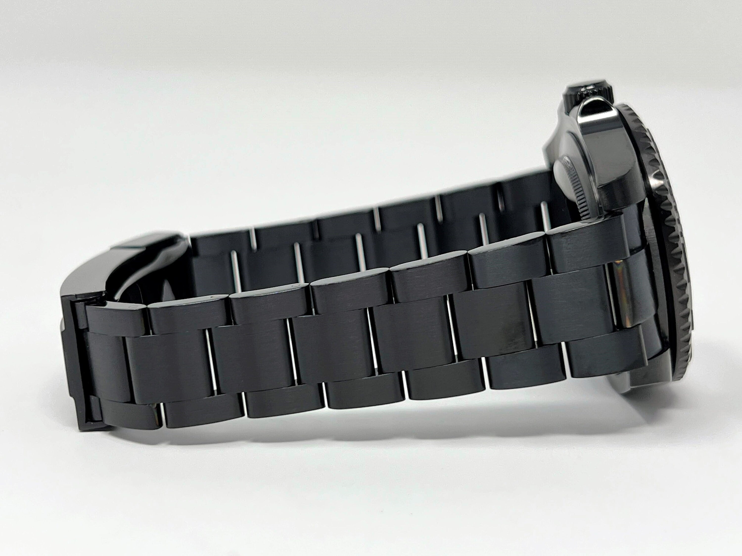 Stealth Rainbow Neon Luxury Mens Watch | Custom NH35 | Seiko Mod
